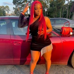 Black birthday dress
